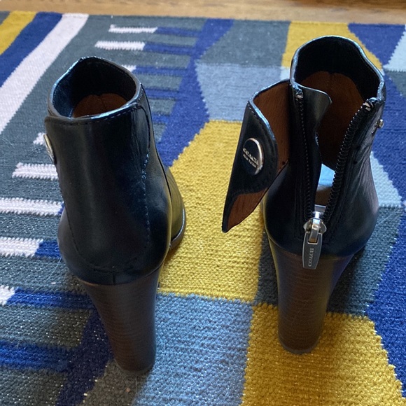 Coach Leather Peep Toe Heels - Picture 5 of 6